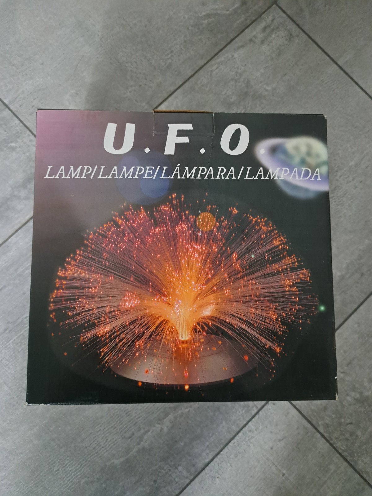 Nieuwe  draailamp.  U.F.O lampje, Ophalen, Nieuw