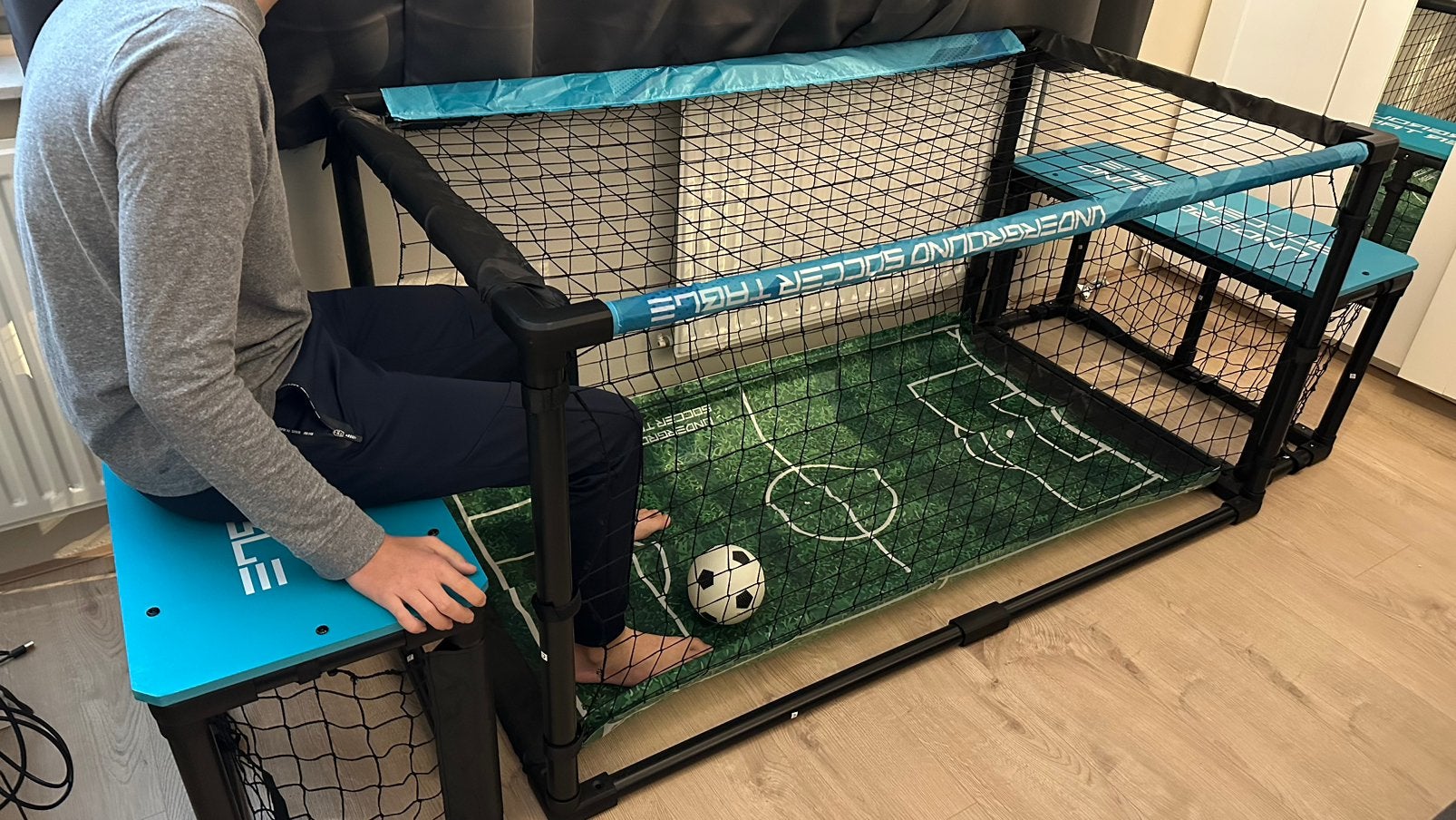 Indoor Voetbalkooi, Kinderen en Baby's, Speelgoed | Voetbaltafels, Ophalen, Zo goed als nieuw