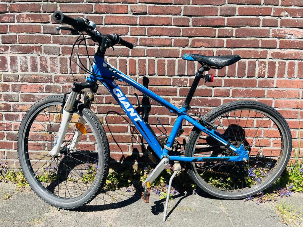 Giant XTC 24 inch kinderfiets - Blauw, Ophalen, Gebruikt, 20 inch of meer