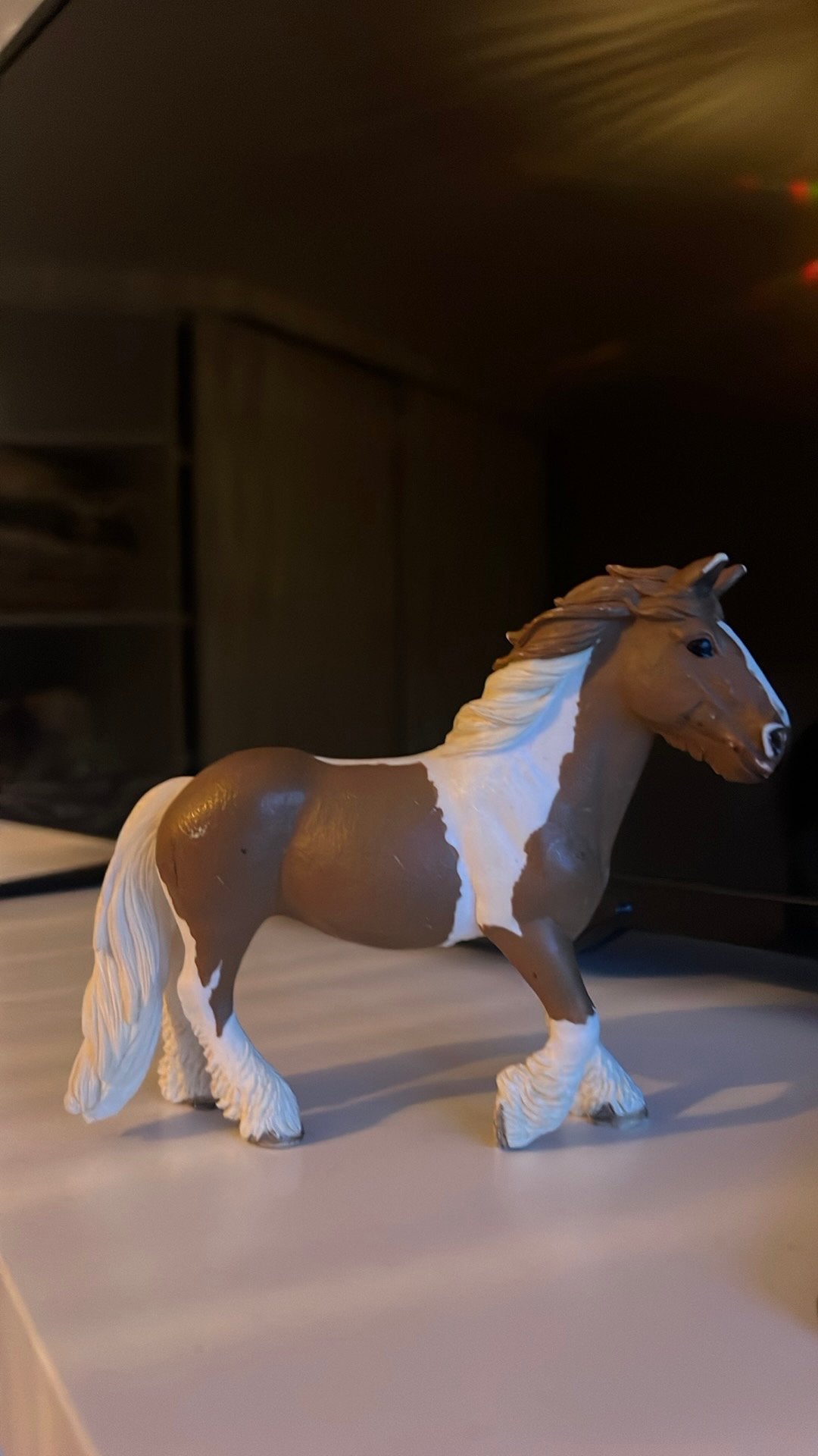 Scheich paard bruin gevlekt, Verzenden, Zo goed als nieuw