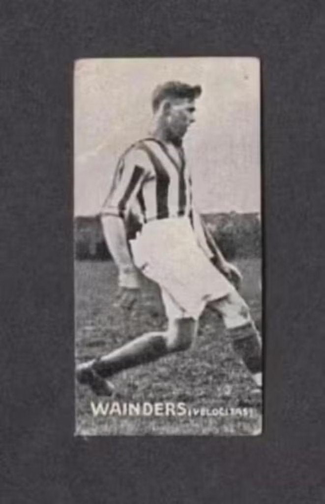 Voetbalplaatje Wainders Velocitas Groningen Jaren 20/30., Verzamelen, Ophalen of Verzenden, Zo goed als nieuw