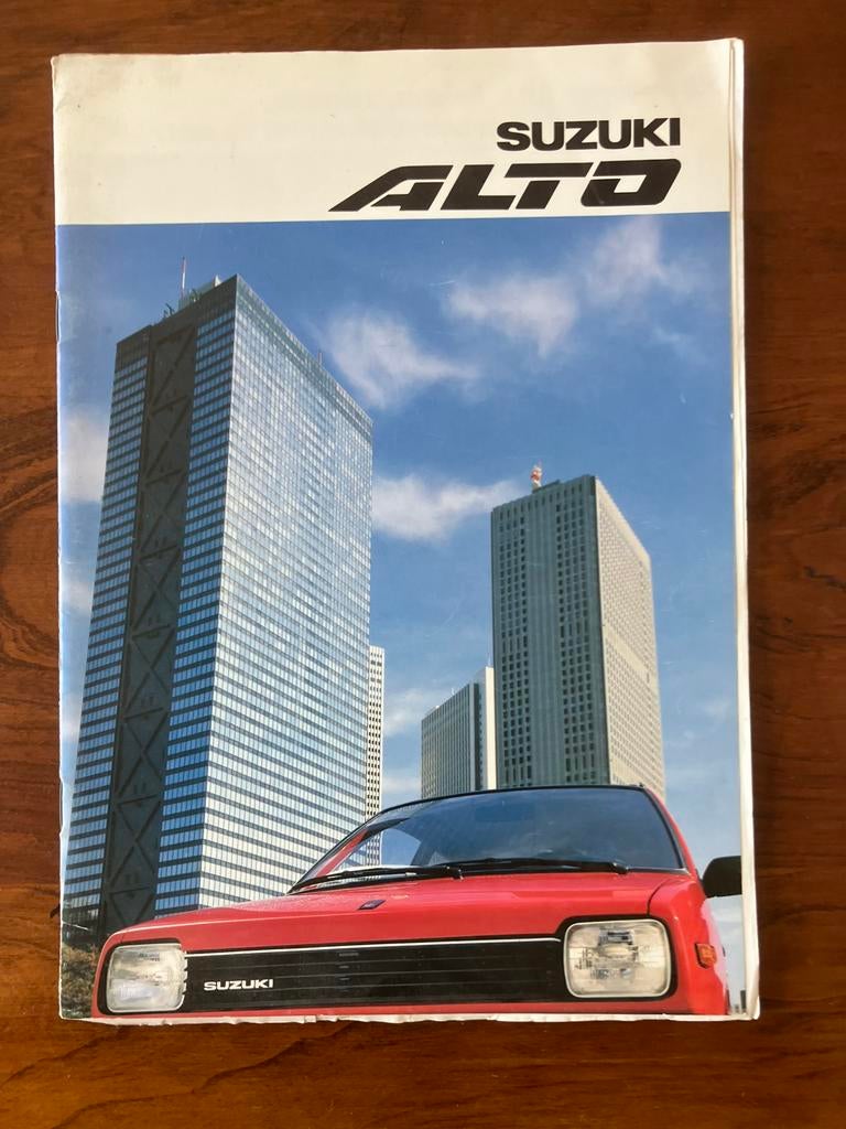 Folder Suzuki Alto, Ophalen of Verzenden, Zo goed als nieuw, Overige merken