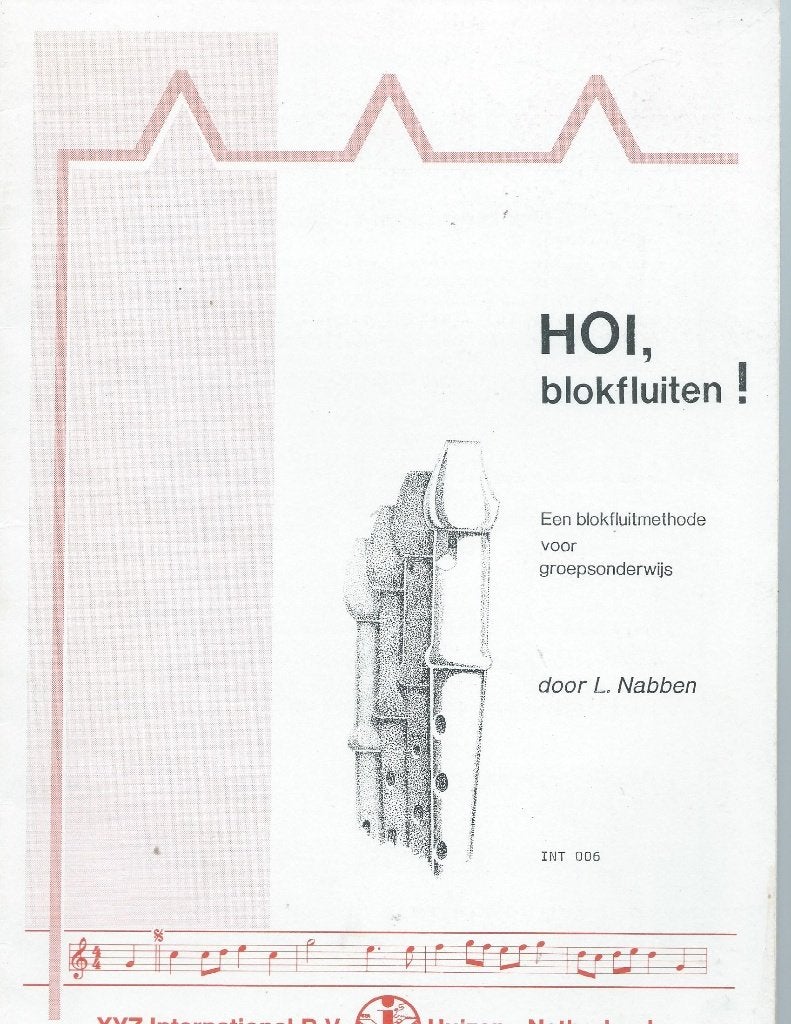 Hoi, blokfluiten ! (K), Gebruikt, Les of Cursus, Ophalen of Verzenden, Blokfluit