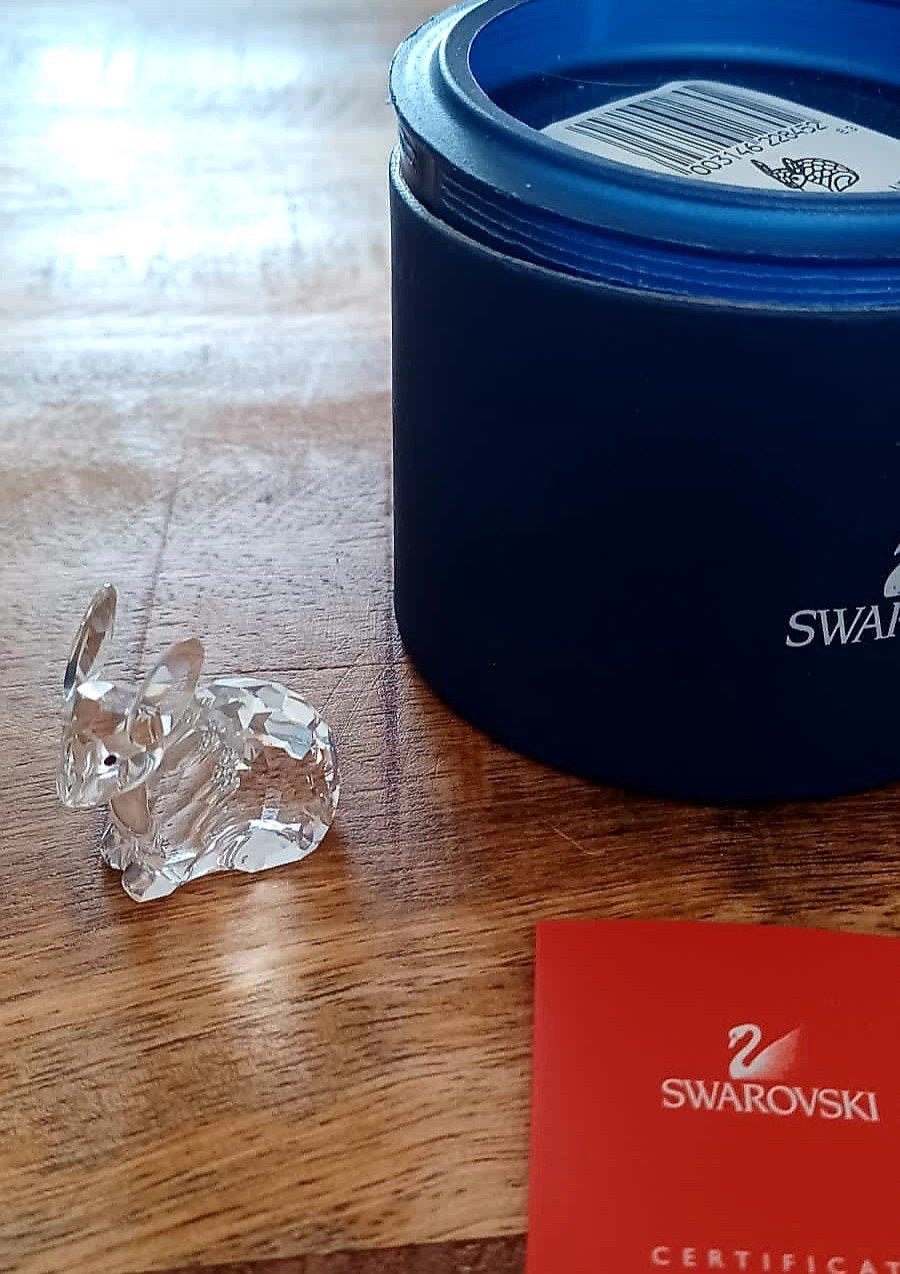 Swarovski Zodiac konijn en tijget, Ophalen of Verzenden, Nieuw, Figuurtje
