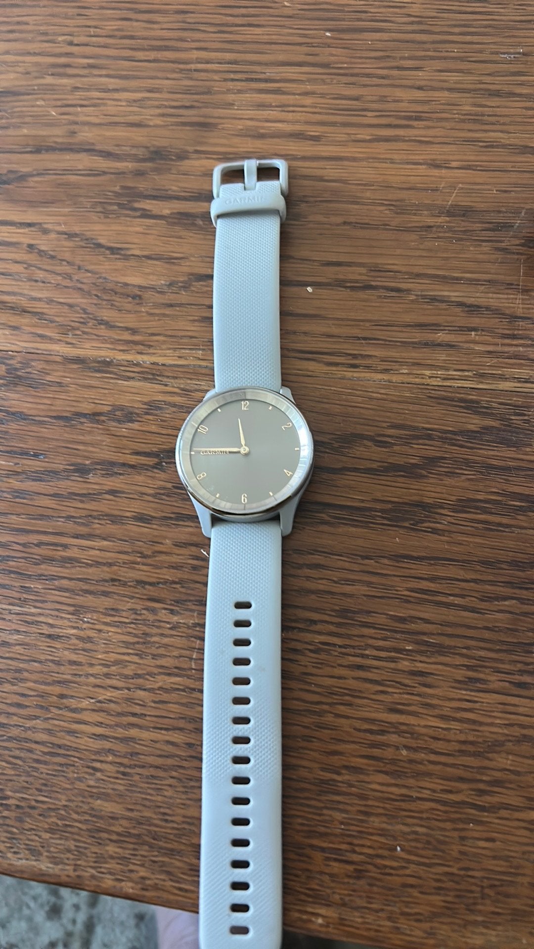 Garmin vivomove smartwatch kleur creme, Zwart, Conditie, Ophalen of Verzenden, Zo goed als nieuw