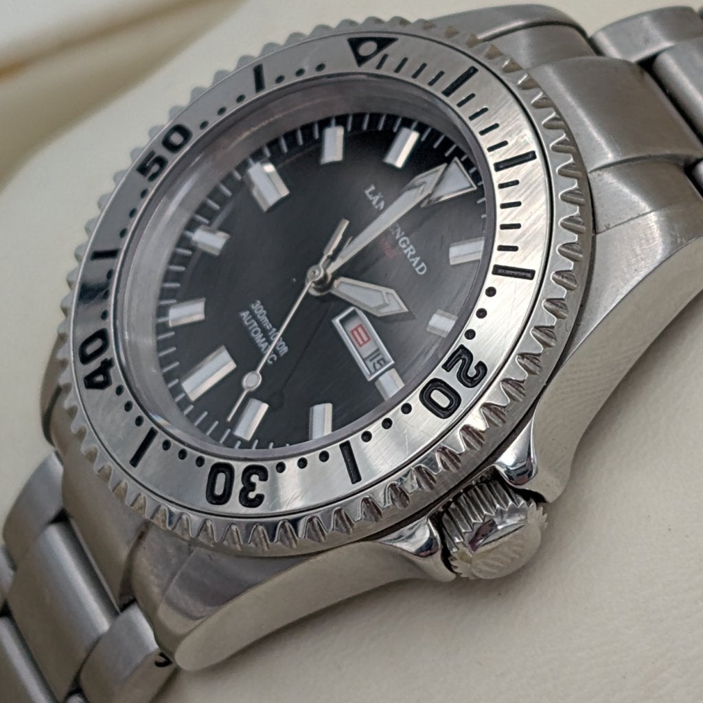 Längengrad automatisch vrouwenhorloge diver - Full set, Ruilrijk, Zo goed als nieuw, Info@ruilrijk.nl, Neerstraat 60, 6041 KD Roermond