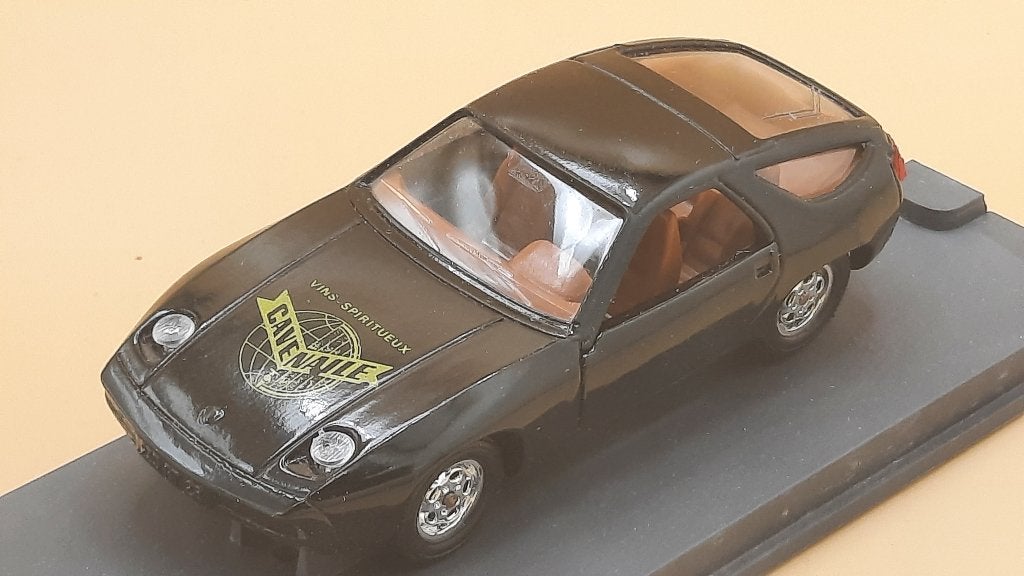 Porsche 928 Cavenaile 1:43 Solido, Ophalen of Verzenden, Zo goed als nieuw, Auto, Overige merken