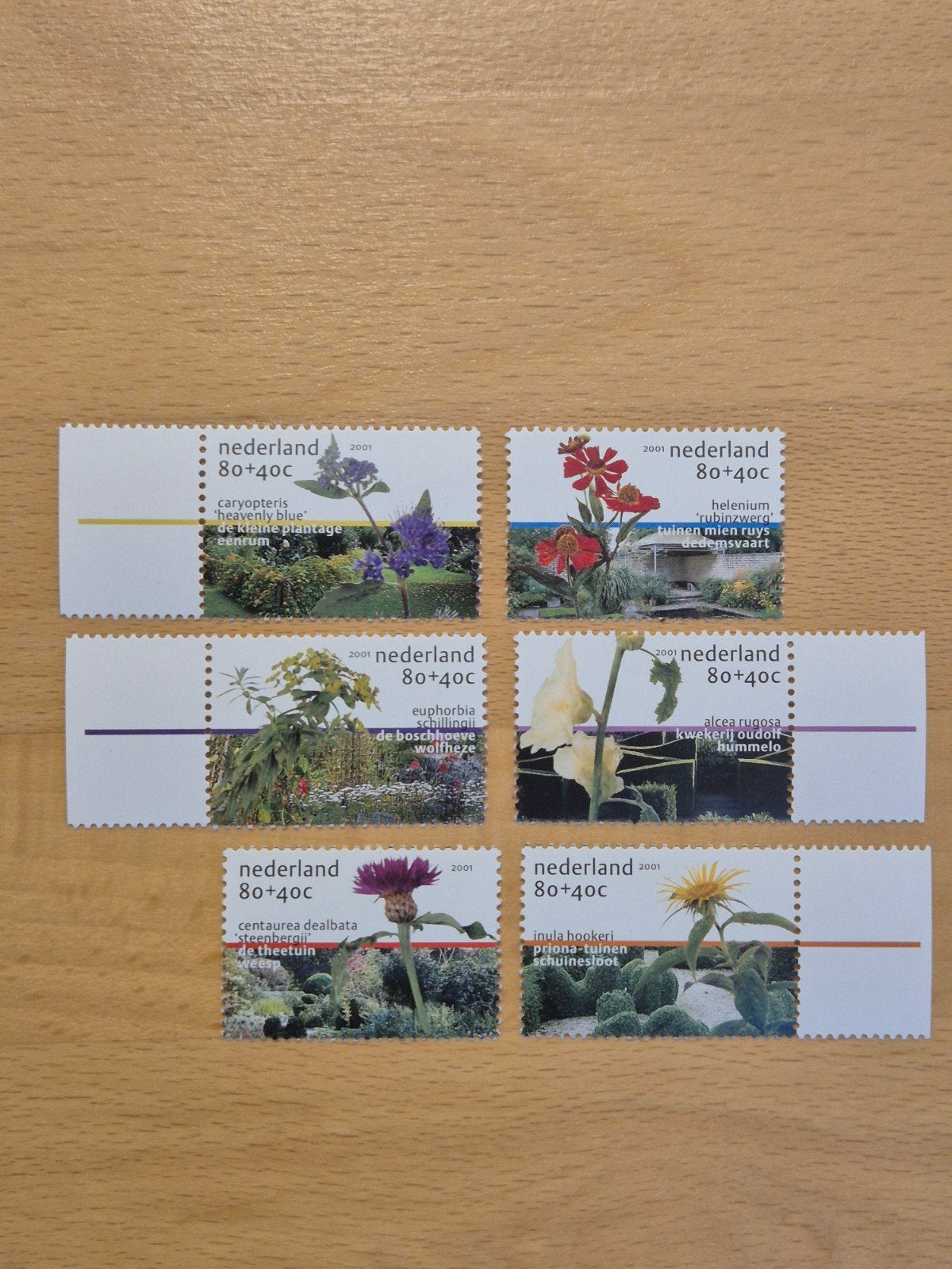 Nederland 2001 zomerzegels, Postzegels en Munten, Ophalen of Verzenden, Na 1940, Postfris
