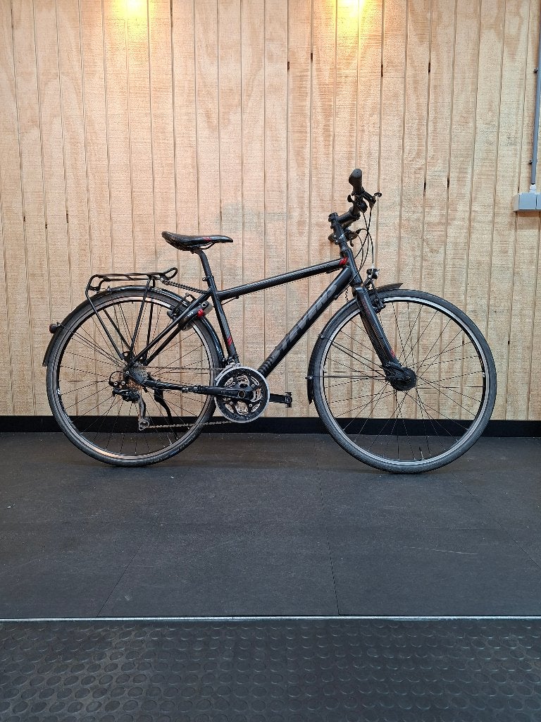 Stevens 6X Lite Tour hybride heren maat 48 S, Fietsen en Brommers, Gebruikt, Velgrem, Versnellingen, Minder dan 49 cm