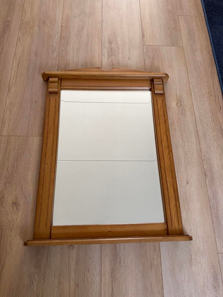 Wand spiegel, Huis en Inrichting, Woonaccessoires | Spiegels, Ophalen, Gebruikt, Rechthoekig, Minder dan 100 cm