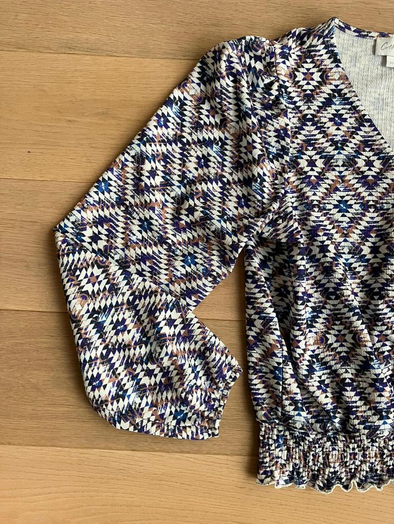 Cotton Club top maat XS, Kleding | Dames, Tops, Overige kleuren, Ophalen of Verzenden, Zo goed als nieuw, Lange mouw