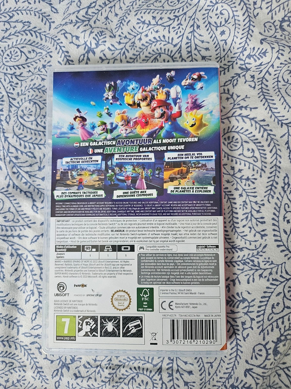 Mario Ribbids sparks of hope switch, 1 speler, Zo goed als nieuw, Vanaf 7 jaar, Ophalen