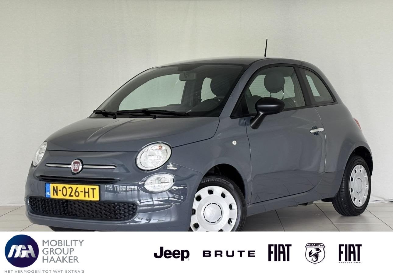 Fiat 500 1.0 Hybrid Cult | Dealeronderhouden | Airco | Lage, Auto's, Voorwielaandrijving, Stof, Euro 6, 4 stoelen