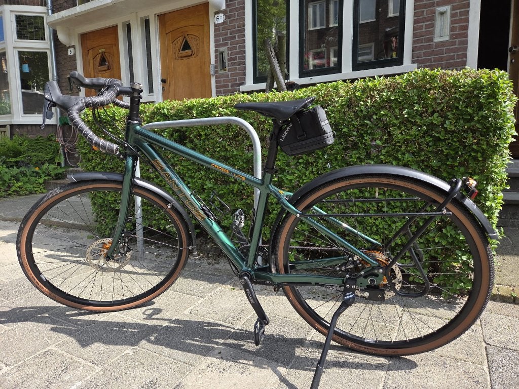 Santos Cross Lite (M), 10 tot 15 versnellingen, 49 tot 53 cm, Zo goed als nieuw, Schijfrem
