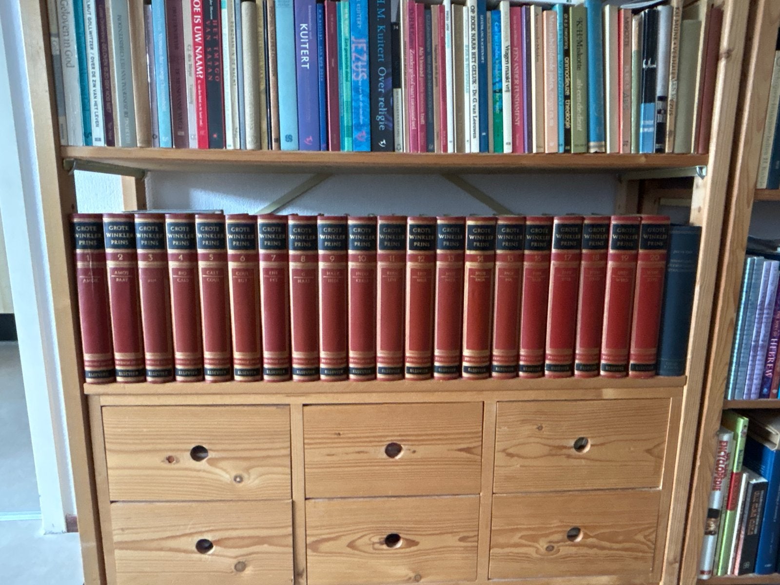 De Grote Winkler Prins Encyclopedie - Complete Serie (20 del, Boeken, Encyclopedieën, Ophalen, Gelezen, Algemeen, Complete serie