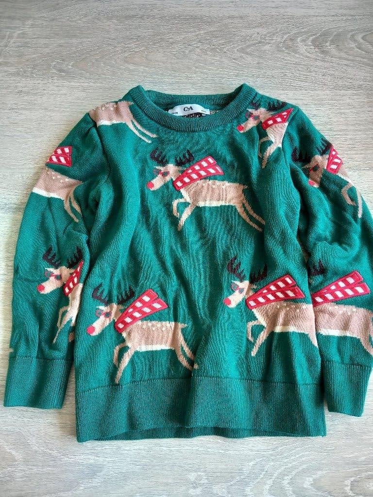 Kersttrui/trui voor kerstdiner op school maat 116, Kinderen en Baby's, Ophalen, Jongen of Meisje, Trui of Vest, Zo goed als nieuw