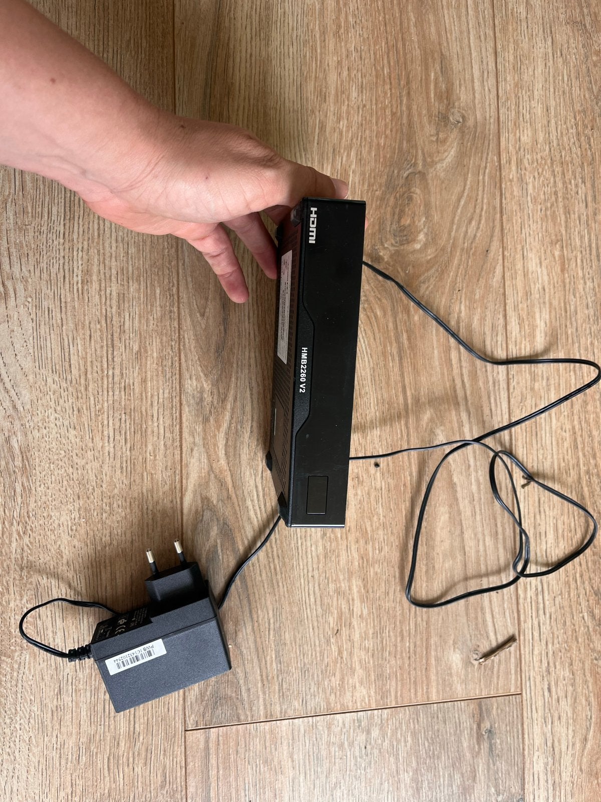 KPN digitale tv-ontvanger (HMB2260 V2) met adapter, Ophalen of Verzenden, Gebruikt, Decoder