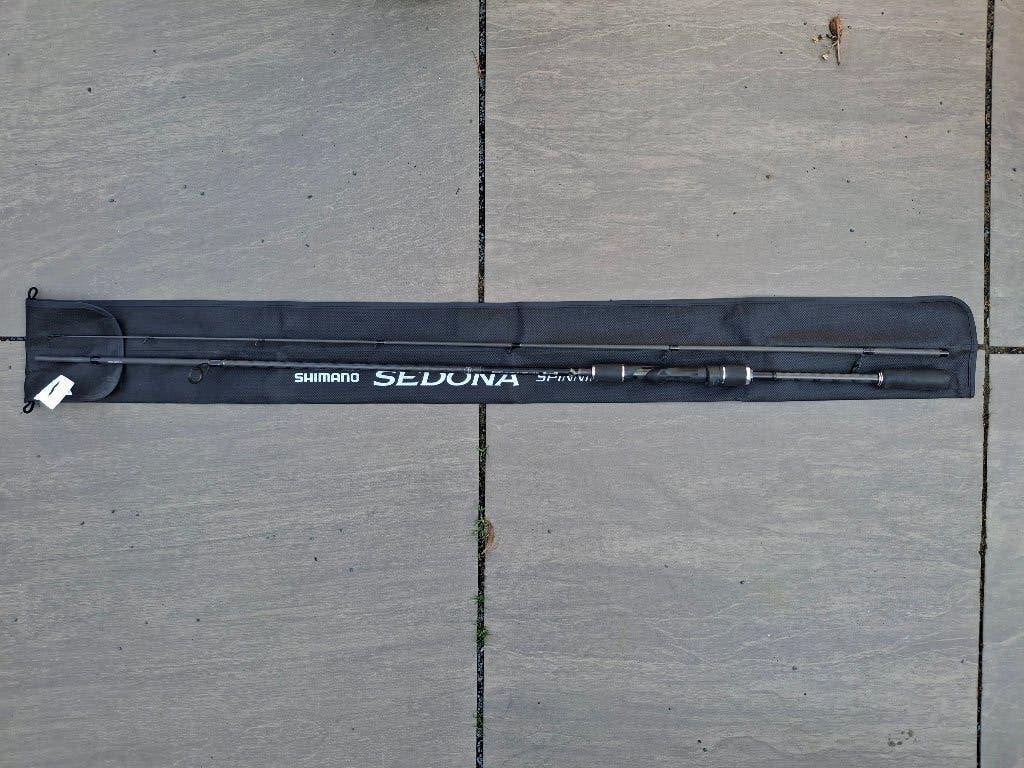 shimano sedona spinhengel, Watersport en Boten, Ophalen of Verzenden, Zo goed als nieuw, Werphengel