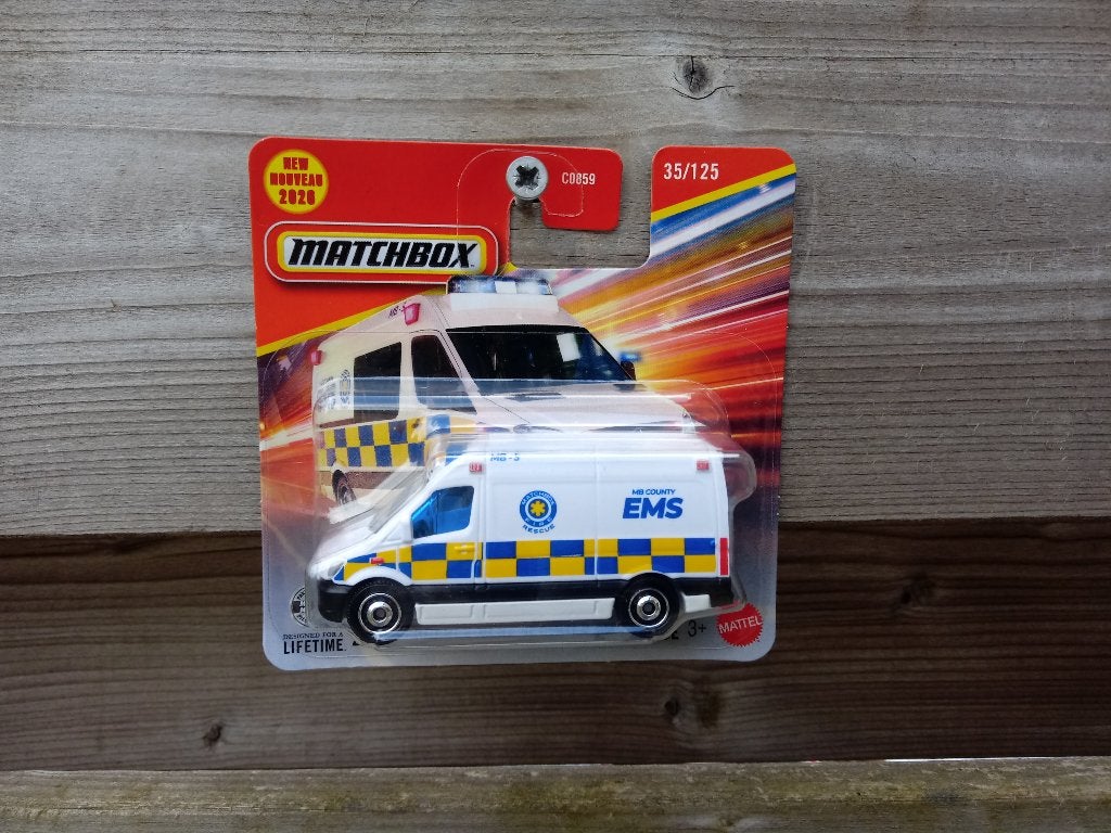 Mercedes-Benz Sprinter Ambulance '24 Matchbox, Ophalen, Nieuw, Auto