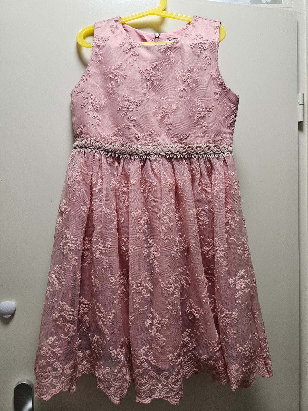 Prachtige Roze Galajurk voor Meisjes - Feestelijke Jurk, Ophalen of Verzenden, Zo goed als nieuw, Onbekend, Meisje