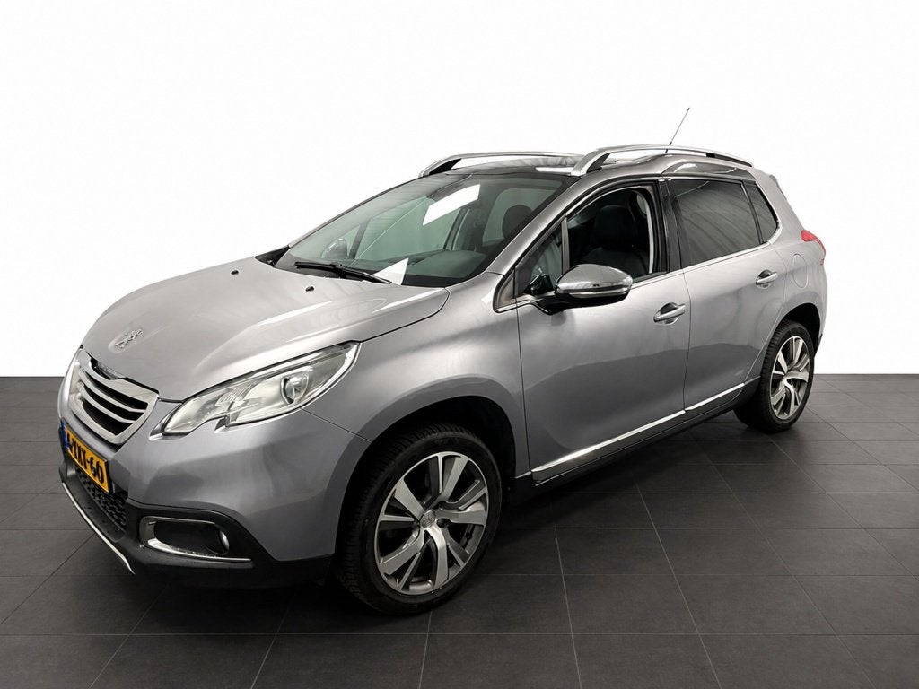 Peugeot 2008 ALLURE 1.6 VTi Panodak | Leer bekleding | Trekh, Auto's, Voorwielaandrijving, Euro 5, Gebruikt, Zwart