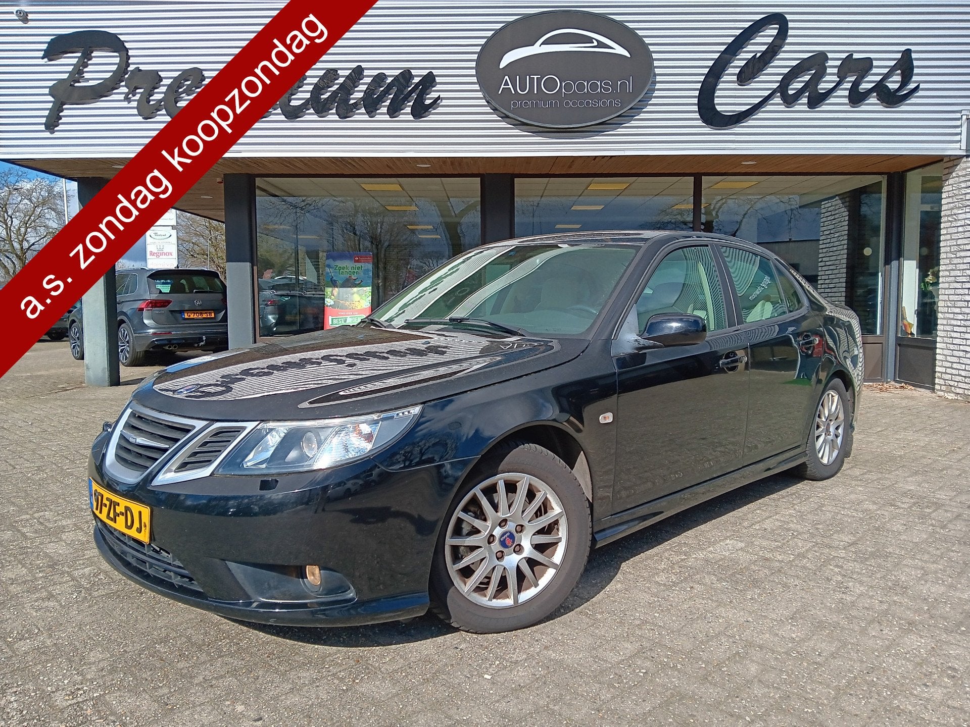 Saab 9-3 Sport Sedan 1.8t Intro Edition|AUtomaat|LPG-g3, Auto's, Gebruikt, Beige, 4 cilinders, 150 pk