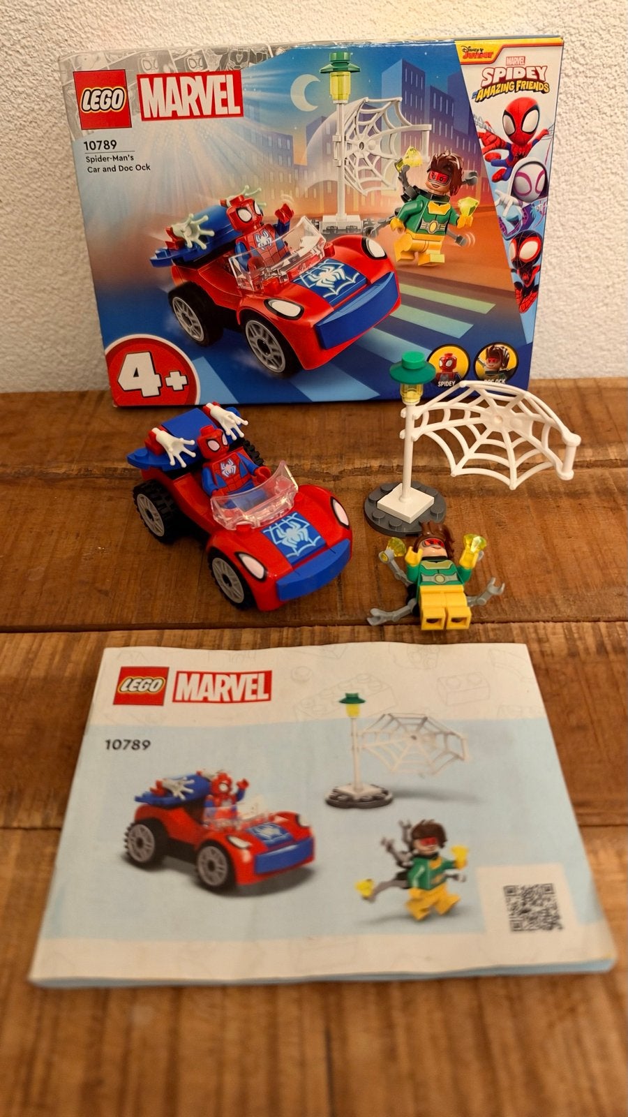 LEGO Marvel Spider-Man's Auto en Doc Ock (10789), Marvel, Lego, Ophalen of Verzenden, Zo goed als nieuw
