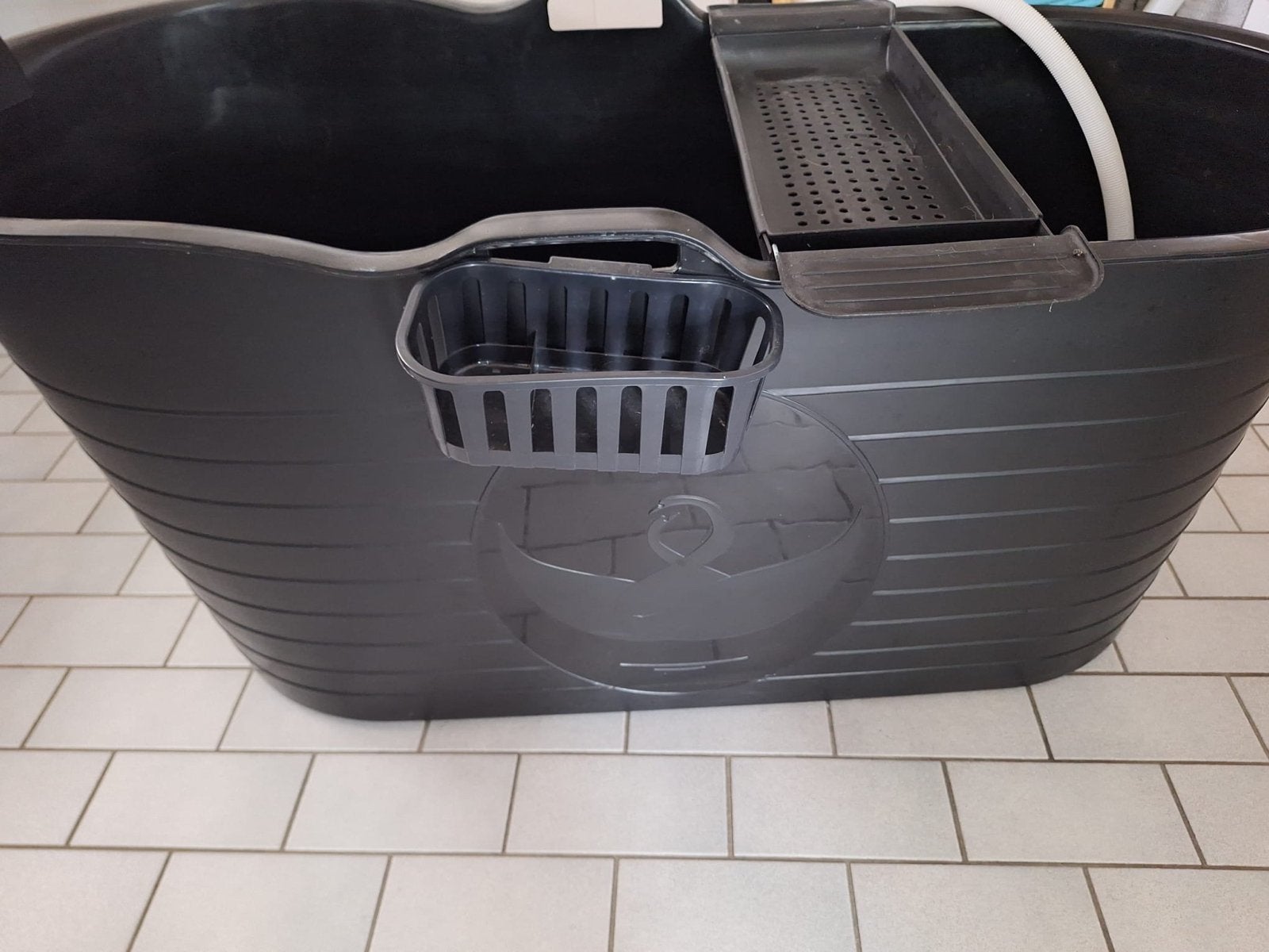 Zitbad voor volwassenen met voetmassagerollers, Ophalen, Gebruikt, Met bad