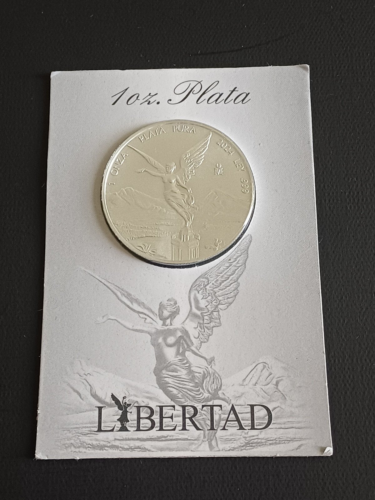 1 oz Puur Zilveren Libertad Munt - 999 Fijnheid, Postzegels en Munten, Edelmetalen en Baren, Zilver, Ophalen of Verzenden