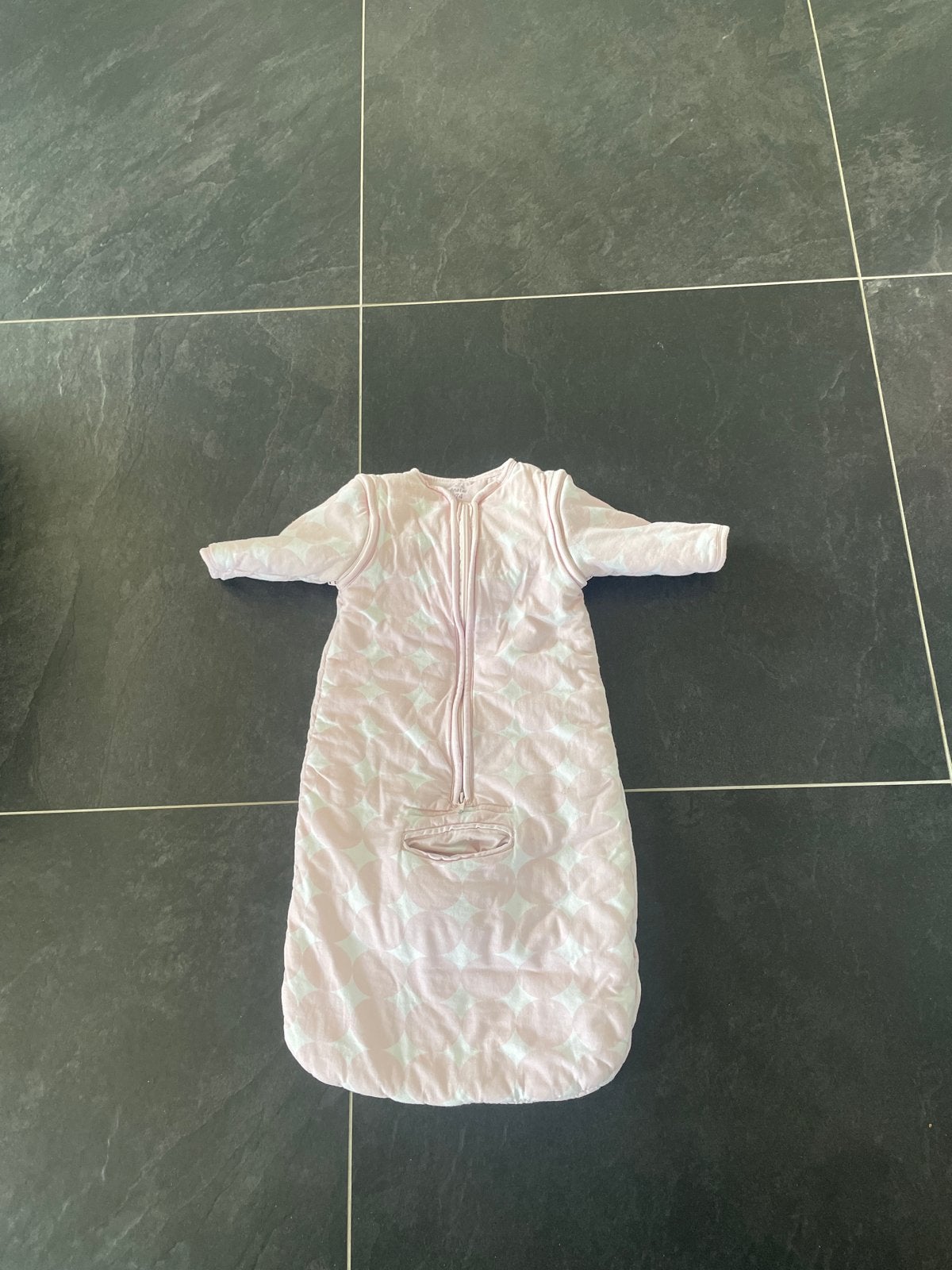 Roze slaapzak met sterren en opening voor Maxi-Cosi, Gebruikt, Ophalen of Verzenden, Prénatal, Roze