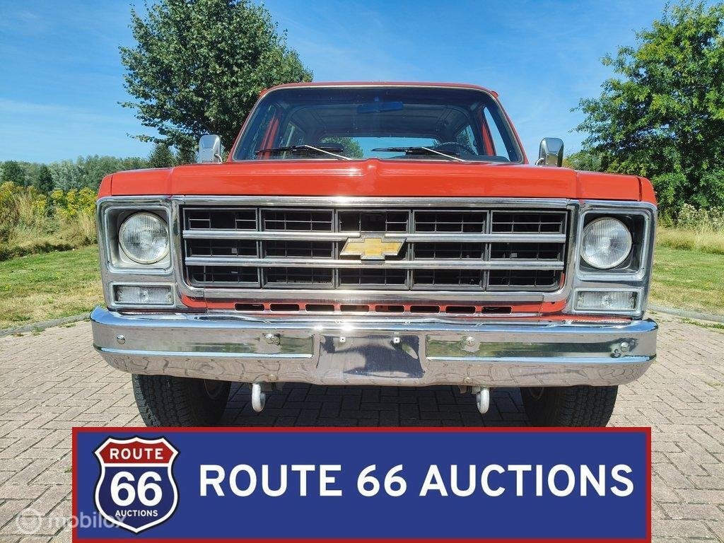 Chevrolet K5 Blazer | 1979 | Route 66 Auctions, Auto's, Overige carrosserieën, Chevrolet, Zwart, Bedrijf