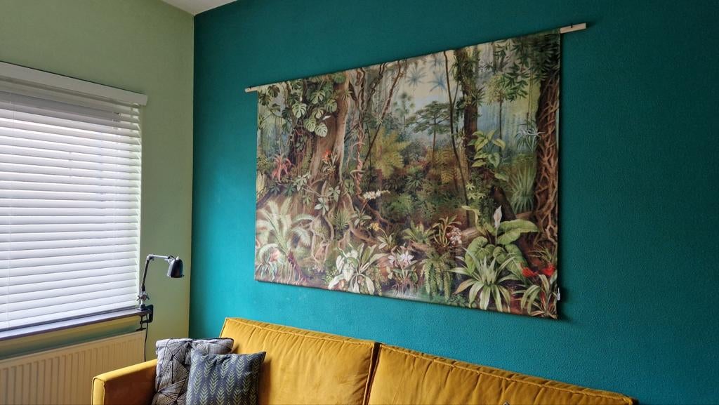 Naturalis Unlimited tropisch regenwoud wandkleed, Ophalen of Verzenden