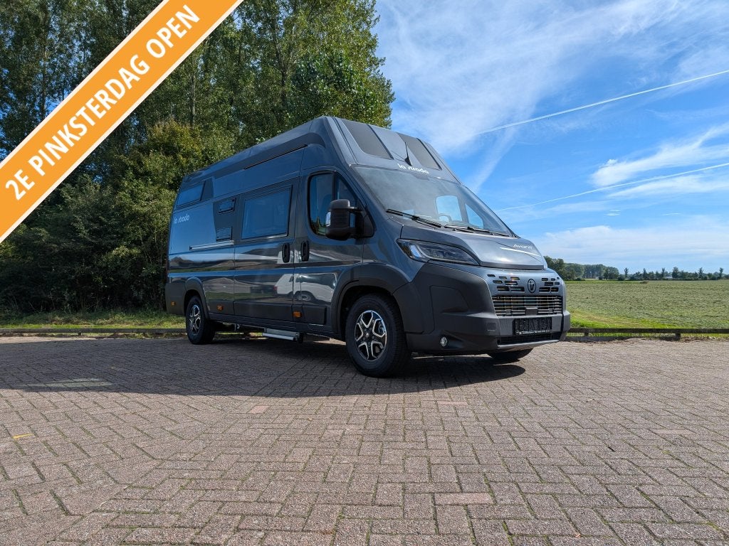 La Strada Avanti EB 180pk Autom. lengtebedden, Caravans en Kamperen, Campers, Automaat, Chemisch toilet, Fiat, Tot en met 2