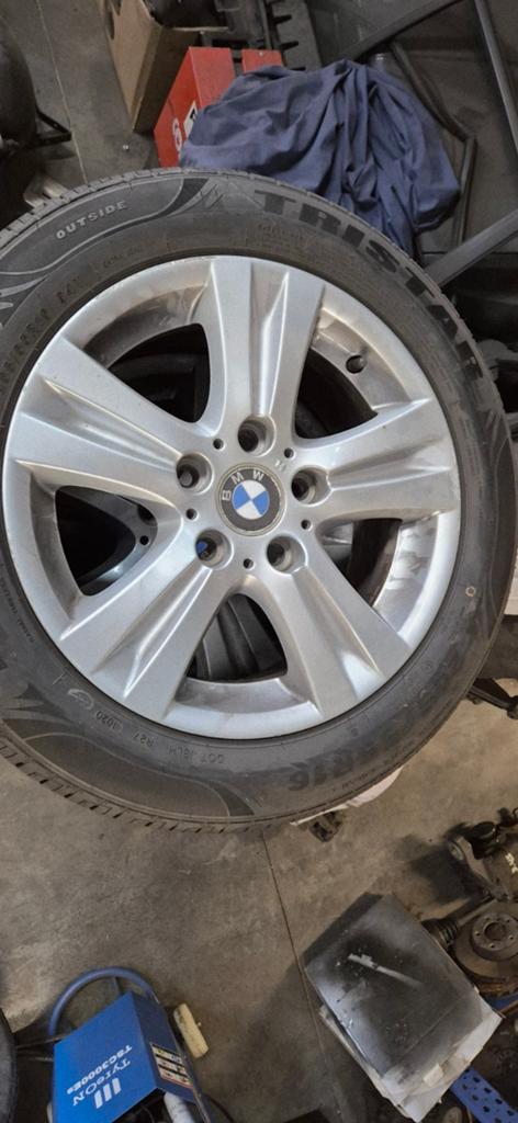 BMW velgen/banden set 16inch, Auto-onderdelen, Banden en Velgen, 16 inch, Band(en), Zomerbanden, 205 mm