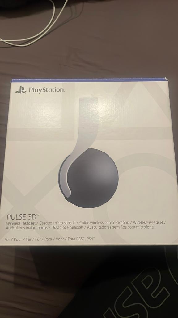 Sony PULSE 3D draadloze headset, Ophalen of Verzenden, Op oor (supra aural), Sony, Draadloos