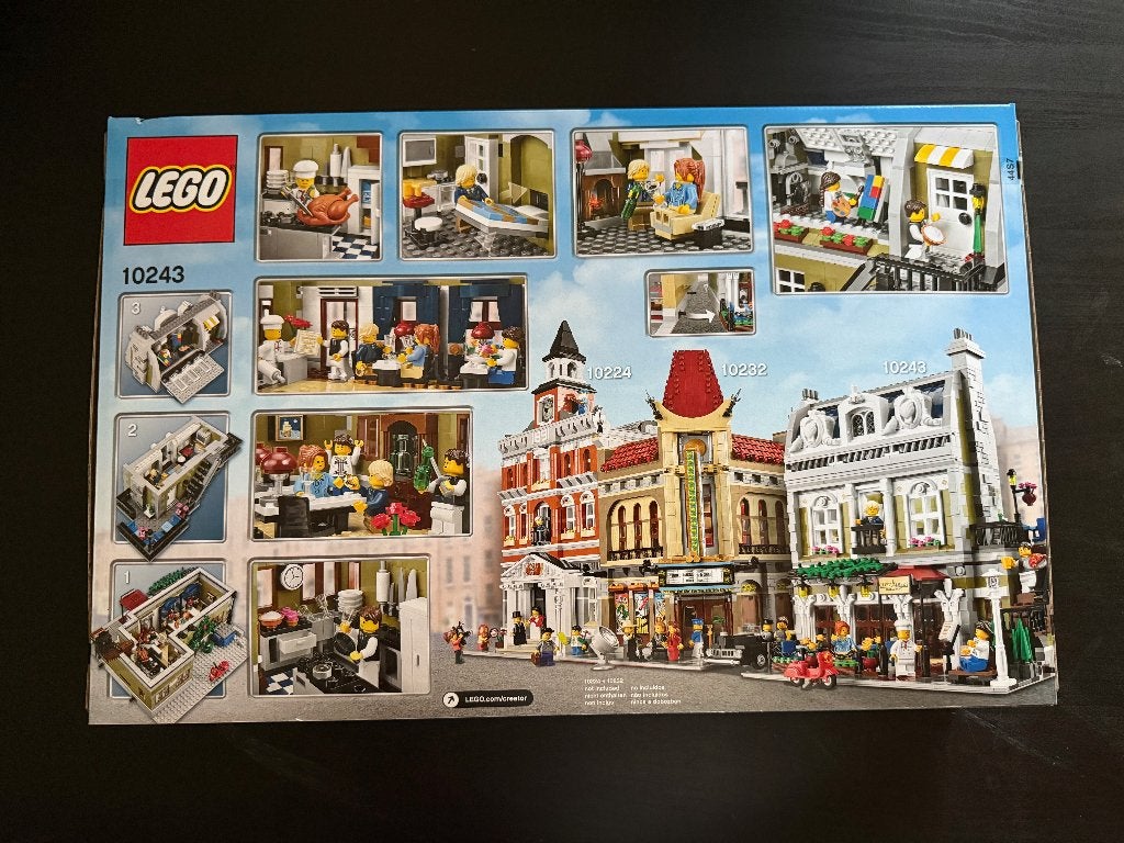 LEGO 10243 Parisian Restaurant – Nieuw & Sealed (Modular), Lego, Ophalen of Verzenden, Nieuw, Inclusief instructies