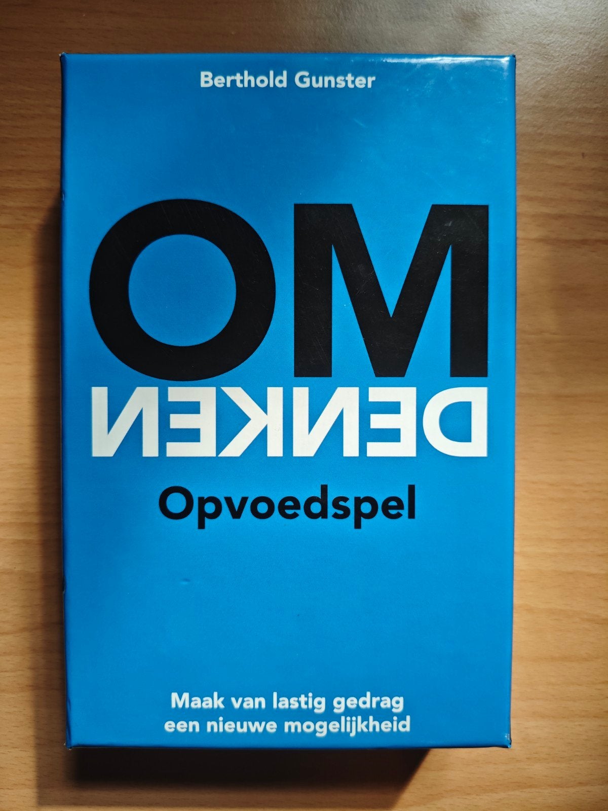 OMDENKEN Opvoedspel Maak van lastig gedrag een mogelijkheid, Een of twee spelers, Ophalen of Verzenden, Nieuw, Berthold Gunster