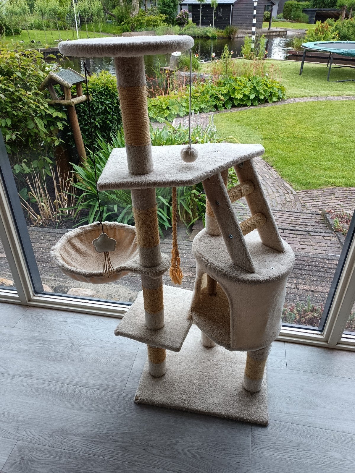 Krabpaal krabtoren, Ophalen, Krabpaal