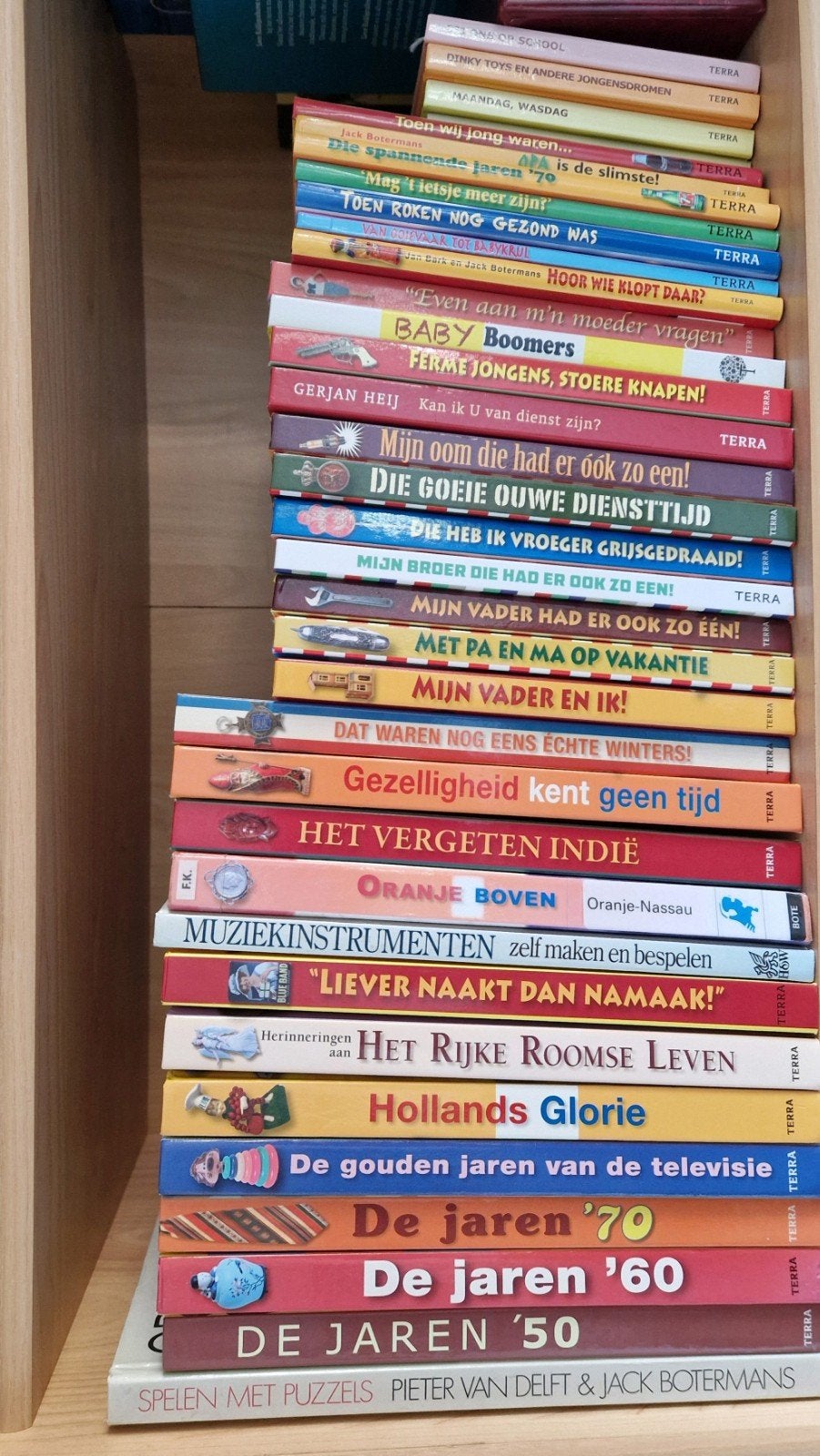 nostalgie jack botermans boeken vanaf €10 per stuk, Boeken, Ophalen, Zo goed als nieuw