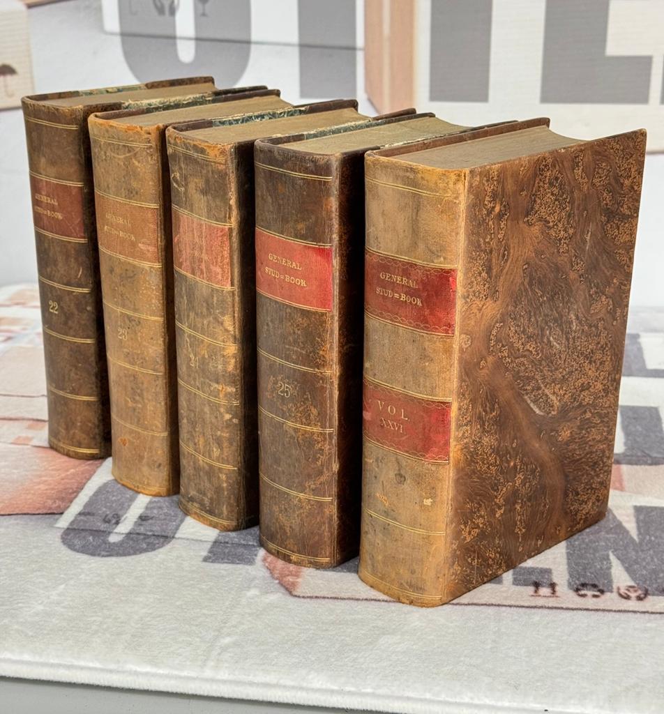 5X The General stud-book containing pedigrees of race horses, Ophalen of Verzenden