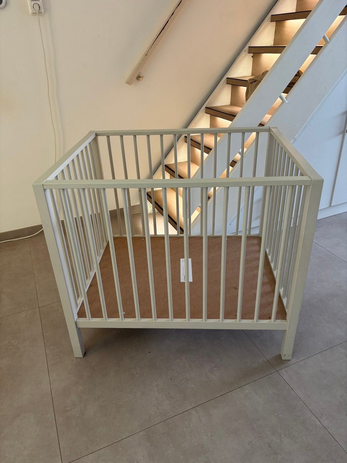 Baby box taupe beige, Ophalen, Zo goed als nieuw