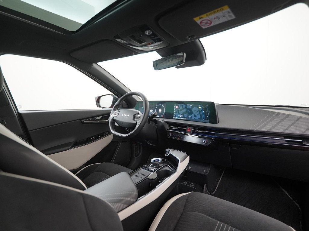 Kia EV6 GT-Line 77.4 kWh | SOH 100% | Schuifdak | Zondag Ope, Auto's, Kia, Automaat, Achterwielaandrijving, Gebruikt, 12 maanden