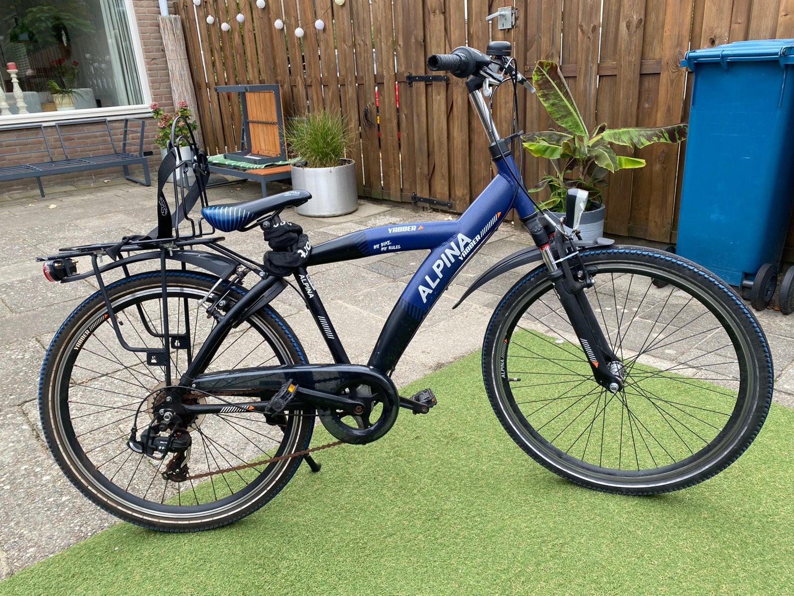 Alpina Yabber fiets 26 inch, Ophalen, Gebruikt, 26 inch of meer, Handrem