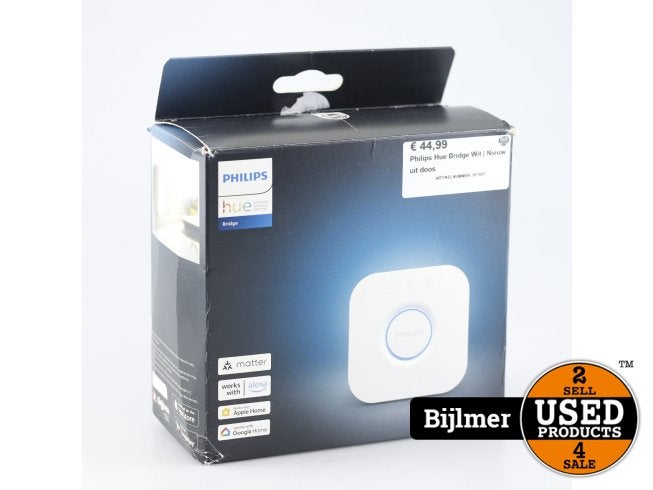 Philips Hue Bridge Wit | Nieuw uit doos, Huis en Inrichting, Philips, Zo goed als nieuw, Support@philips.com, Philips Center
Amstelplein 2
1096 BC Amsterdam
Netherlands