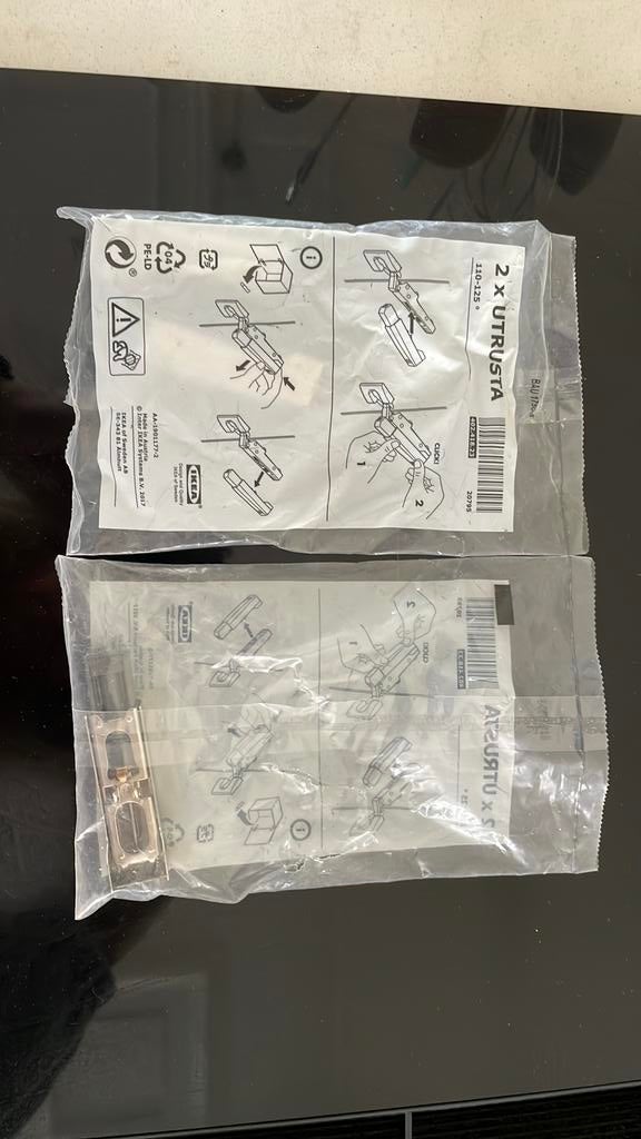 Utrusta ikea 9x scharnierdempers, Huis en Inrichting, Nieuw, Minder dan 100 cm, 25 tot 50 cm, 50 tot 100 cm