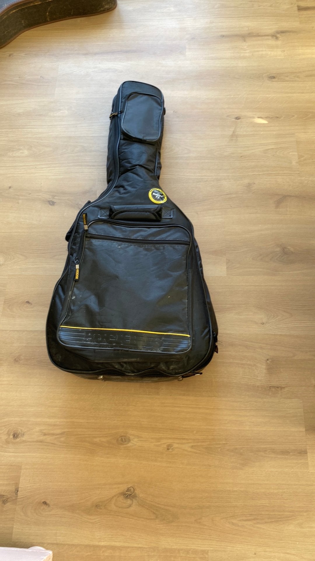 Gitaar van Samick met een gitaarhoes van rockbag., Ophalen, Zo goed als nieuw, Akoestische gitaar