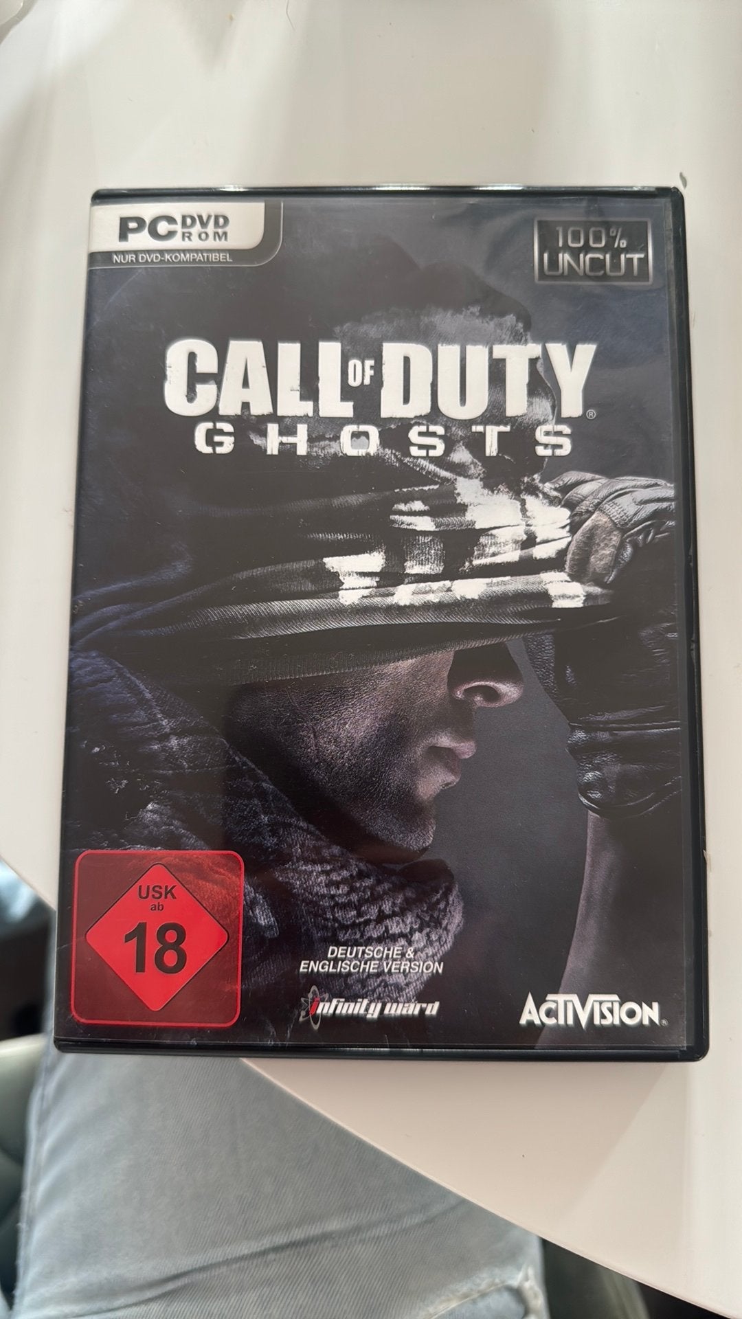 Call of Duty Ghosts PC DVD-ROM met boekjes, Spelcomputers en Games, Games | Pc, Online, Gebruikt, Vanaf 18 jaar, Shooter