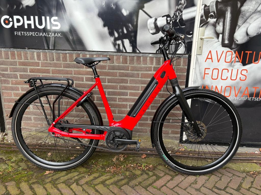 Gazelle ultimate bosch, Ophalen, Zo goed als nieuw, 50 tot 53 cm, Schijfrem