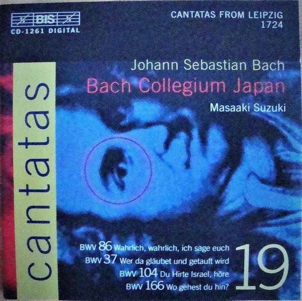 Bach, Bach Collegium Japan, Masaaki Suzuki CD, Gebruikt, Overige typen, Ophalen of Verzenden, Barok