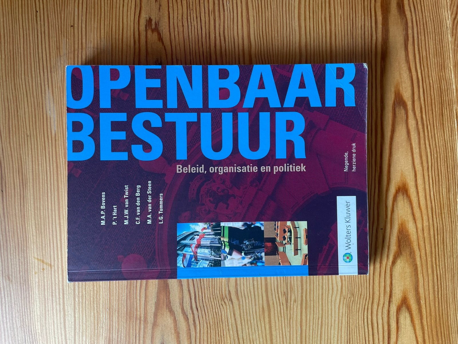Openbaar Bestuur - Bovens, ‘t Hart et al, Ophalen of Verzenden, Beta, Zo goed als nieuw, WO